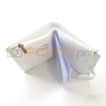 портмоне 3 в 1 белый с застежкой