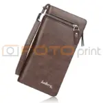 клатч коричневый