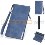 клатч голубой