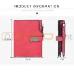 портмоне розовый размер