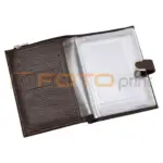 обложка для документов коричневая открытая
