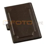обложка для документов коричневая обратная сторона
