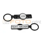 брелок черный лого или текст