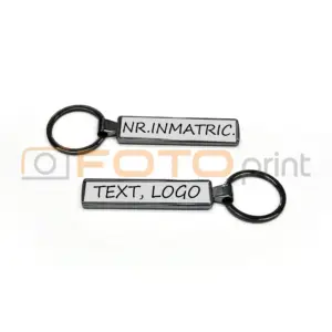 брелок номер или текст