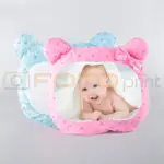 подушки с фото детей розовые