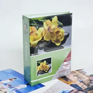 Фотоальбом «Орхидея», твёрдая обложка, 100 фото 10×15 см.