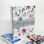фотоальбом с цветочками на обложке