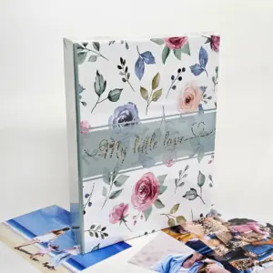 фотоальбом с цветочками на обложке