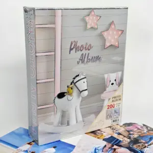 Фотоальбом с лошадкой и звёздами