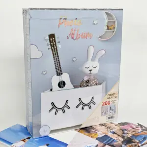Фотоальбом с зайчиком и гитарой
