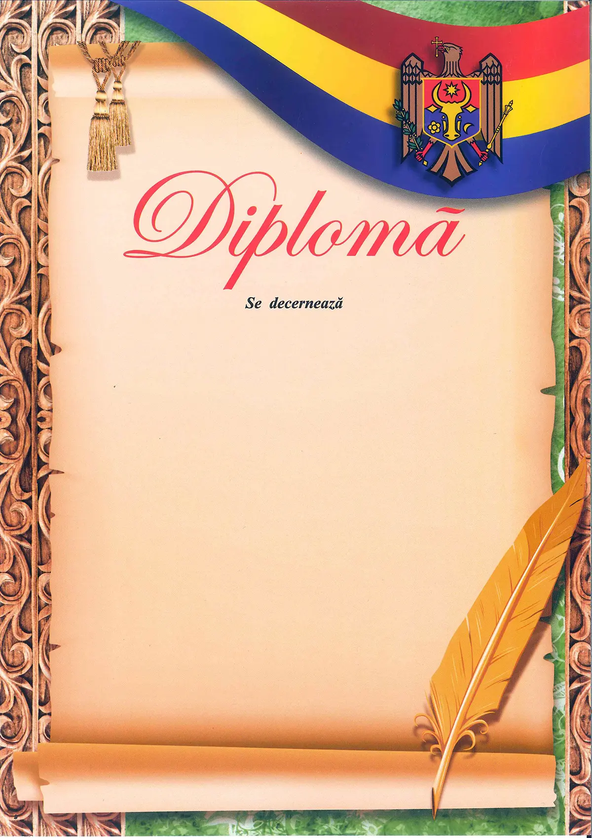 Диплом Молдова