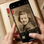 fotografiere fotografie veche pentru restaurare