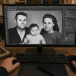 Proces de restaurare foto în Photoshop